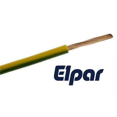 LGY 1X70 kabel, gul-grøn ELPAR
