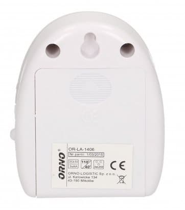 ORNO Batteridrevet 3XLED natlampe med sensor OR-LA-1406