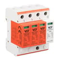 Miniatyrbillede 1 af 2: Overspændingsafleder med gnistgab klasse B+C (T1T2) 3P+NPE 7kA