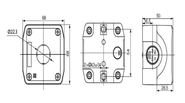F86 kassette 1 hul