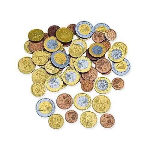 Inlärningsresurser - Euromyntskit (uppsättning om 100), - LSP0026-EUR