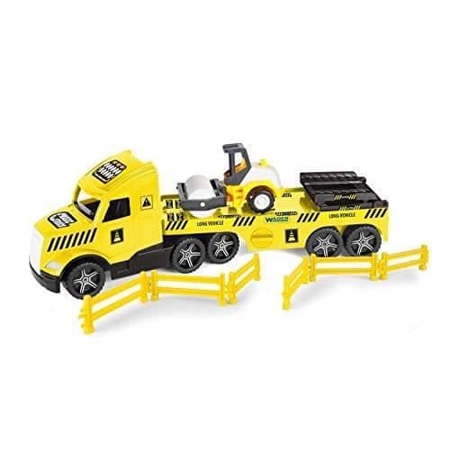 Barnleksak - WADER - MAGIC TRUCK DYPPLASTARE MED RULLE, GRIDS E