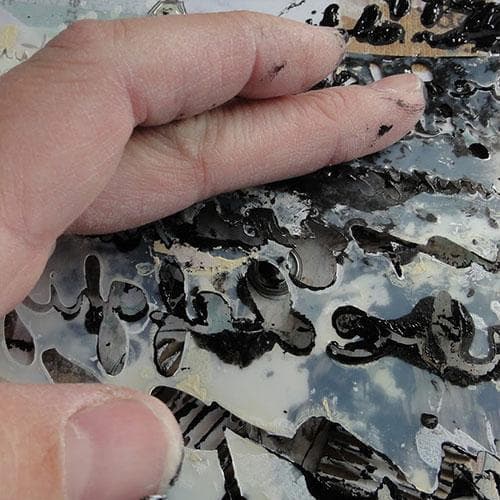 Heavy Gesso 250 ml - Prima Finnabair Art Basics - Svart