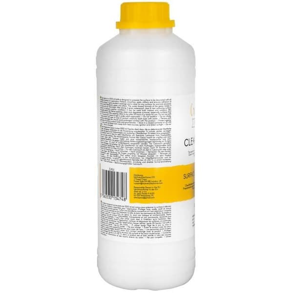 Creative Deco Clear Acrylic Gesso Additive | 1L | Klar underull | Primer och flytande beredning av akrylfärg