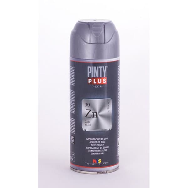 Zinkspray för metallskydd 200 ml Matt grå