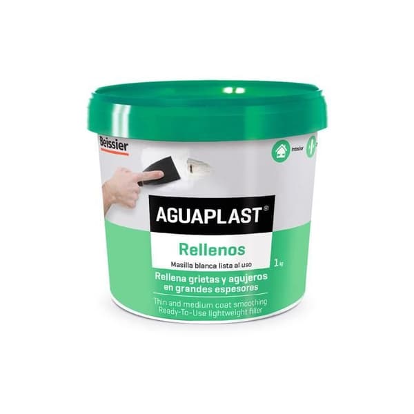 Fyllnadspasta - GENERISK - Aguaplast - 1kg - Klart att använda - Inomhus