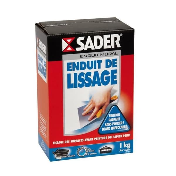 SADER Slutgips - Vit - Inomhus - COV A+
