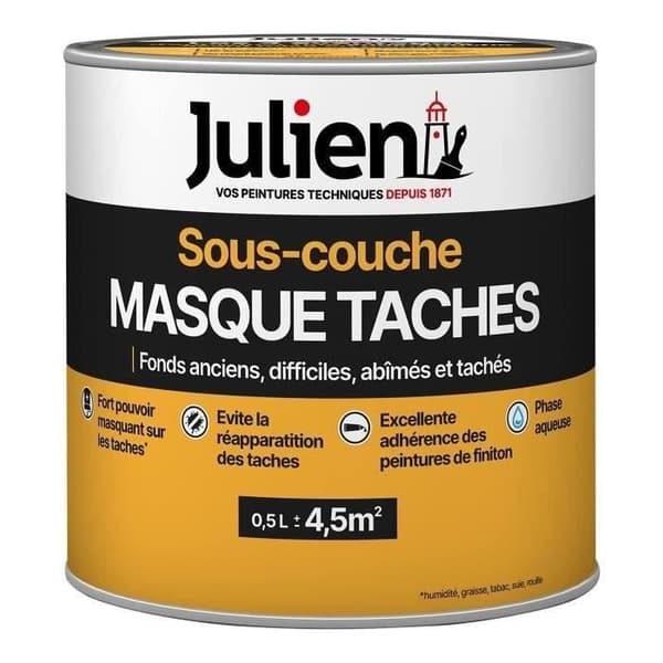 JULIEN Undercoat mask fläckar multi-support - 0,5 l