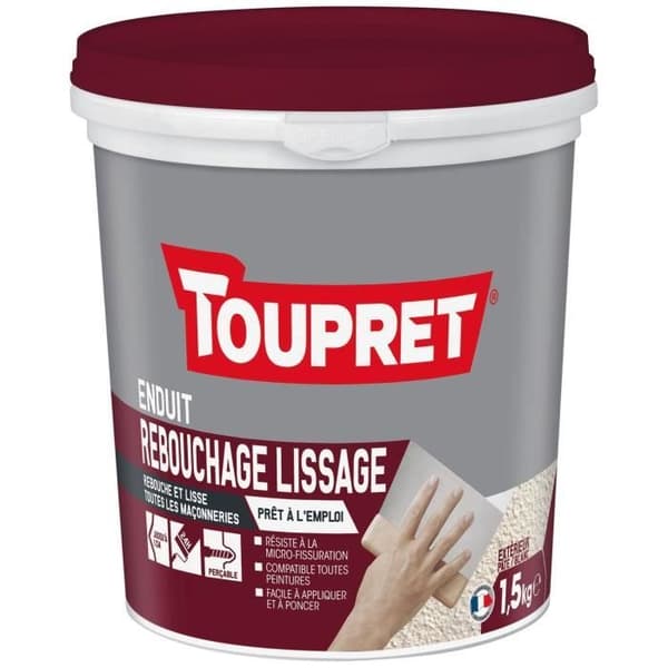 TOUPRET 2 i 1 utjämnande fyllningspasta 1,5 kg - BCMULPEX1,5
