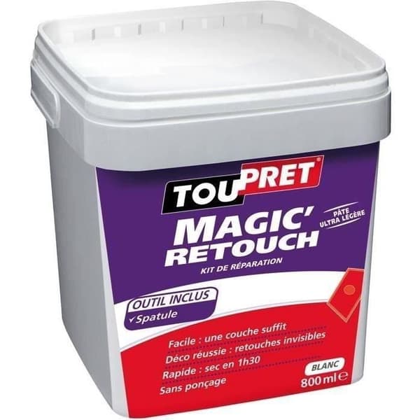 TOUPRET Reparationskit Magic Retouch - 800 ml + spatula