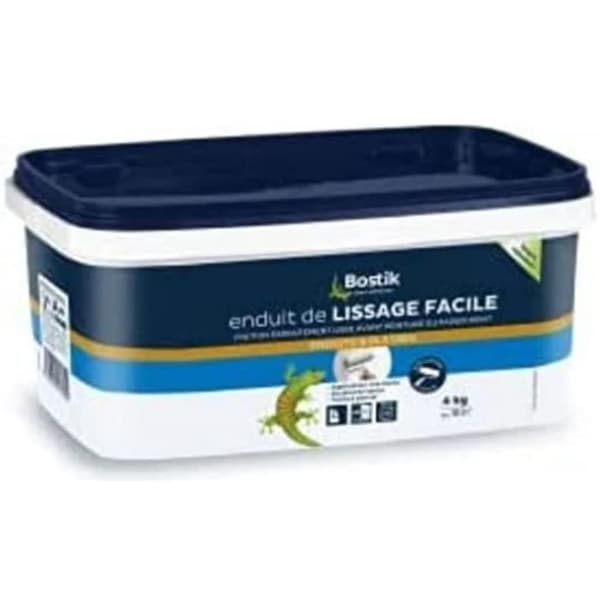 Lättanvänd spackel - BOSTIK - Rollpasta 4 Kg - Extra vit - Klar att använda - Snabbtorkande