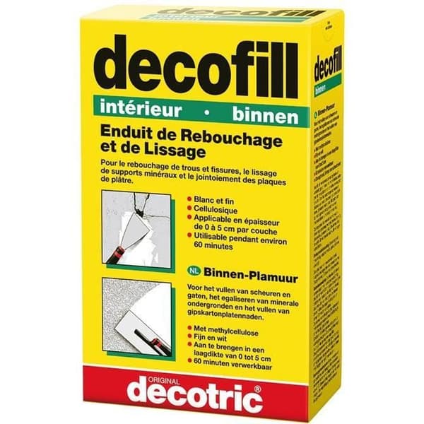 Enduit pulver Decofill inomhus 1 kg