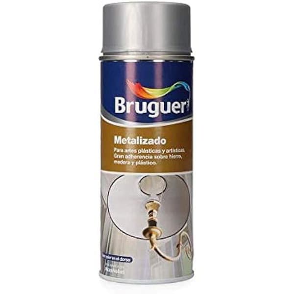 METALIZADO SPRAY PLATA 0,4L 5198002 BRUGUER