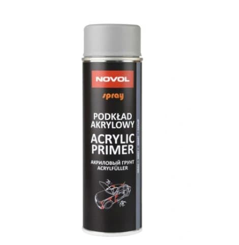 NOVOL Akryylipohjamaali Akryylipohjamaali Harmaa Spray