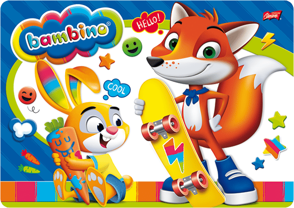 Laminerad A3 Bambino bas