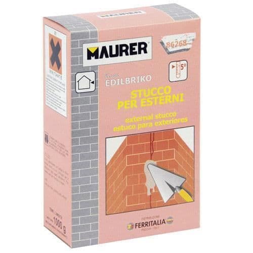 Exteriör stuckaturbeläggning Edil Maurer (kartong 1 k