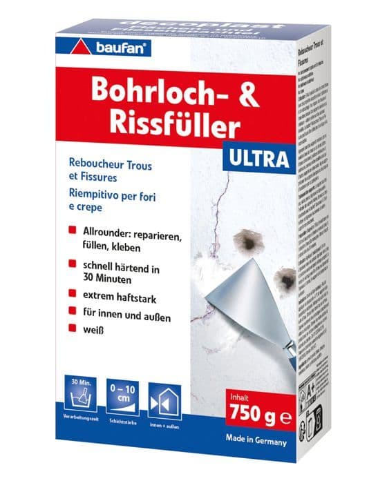 Förberedelse av underlag (grundfärg - beläggning - avjämning) Baufan - 750