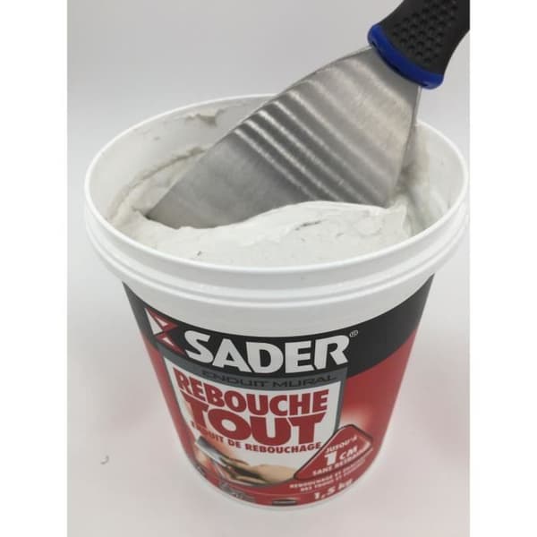 SADER Täckspackel - 1,5 kg - Vit - Inomhus - Klar att använda