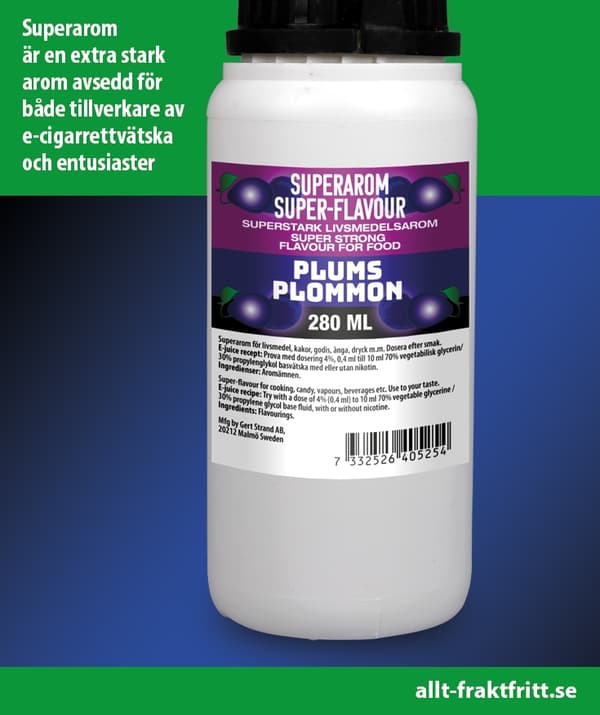 Superarom Plommon  280 ML
