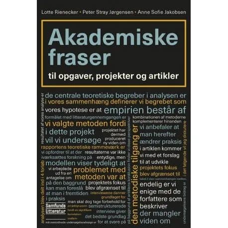 Akademiske fraser | Lotte Rienecker, Peter Stray Jørgensen og Anne Sofie Jakobsen