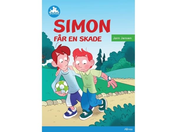 Simon får en skade, Blå læseklub | Jørn Jensen
