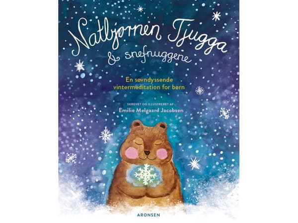 Natbjørnen Tjugga og snefnuggene | Emilie Melgaard Jacobsen