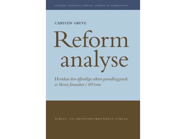 Reformanalys | Carsten Greve | Språk: Danska