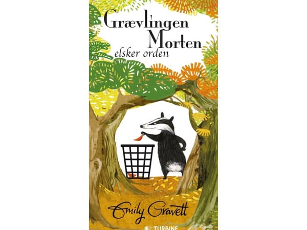 Mäyrä Morten rakastaa järjestystä | Emily Gravett | Kieli: Tanska