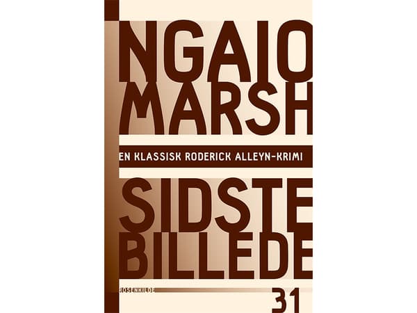 Ngaio Marsh 31 - Viimeinen kuva | Ngaio Marsh | Kieli: Tanska