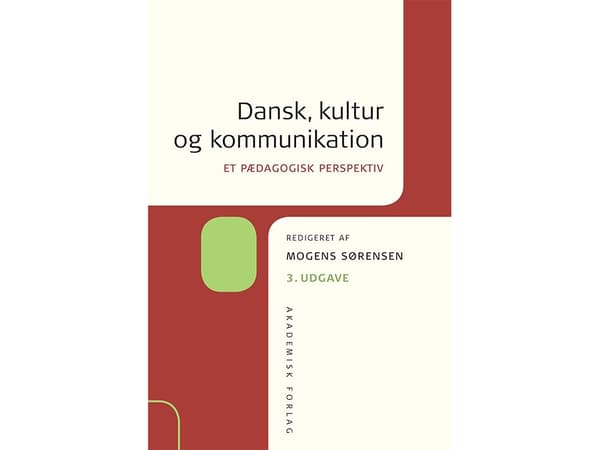 Dansk, kultur og kommunikation | Mogens Sørensen | Kieli: Tanska
