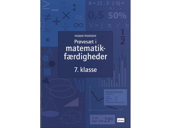 Matemaattisten taitojen koesarja, 7. luokka | Hilmar Pedersen | Kieli: Tanska