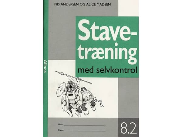 Oikeinkirjoituksen harjoittelu itsekontrollin avulla, 8-2 | Nis Andersen, Alice Madsen | Kieli: Tanska