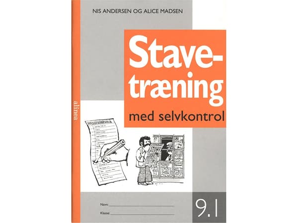Oikeinkirjoituksen harjoittelu itsekontrollin avulla, 9-1 | Nis Andersen, Alice Madsen | Kieli: Tanska