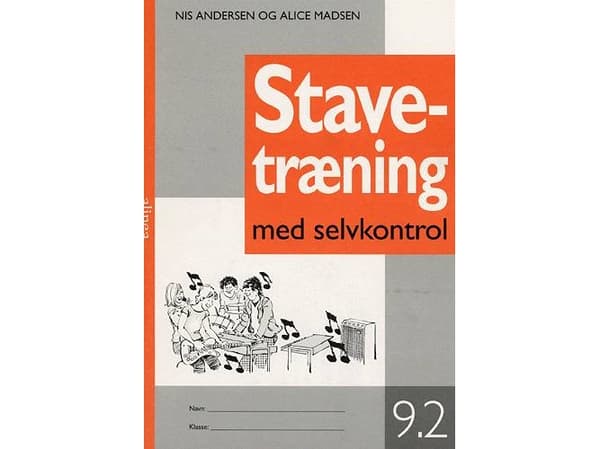 Oikeinkirjoituksen harjoittelu itsekontrollin avulla, 9-2 | Nis Andersen, Alice Madsen | Kieli: Tanska