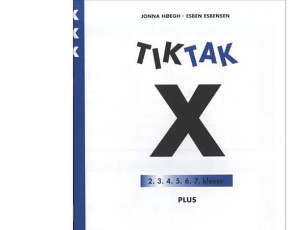 Matematiikka-Tak 3. kl. X-sarja, Plus | Esben Esbensen;Jonna Høegh | Kieli: Tanska