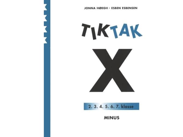 Matematiikka-Tak 4.kl. x-sarja, Minus | Jonna Høegh, Esben Esbensen | Kieli: Tanska