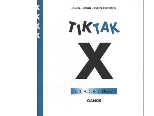 Matematiikka-Tak 4.kl. x-series, Gange | Esben Esbensen;Jonna Høegh | Kieli: Tanska