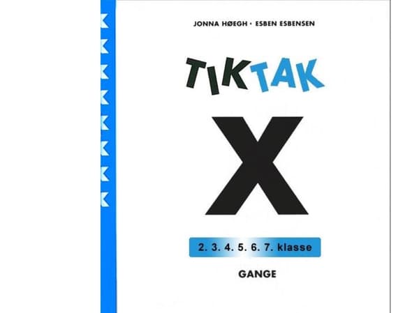 Matematiikka-Tak 5.kl. x-sarja, Gange | Jonna Høegh | Kieli: Tanska