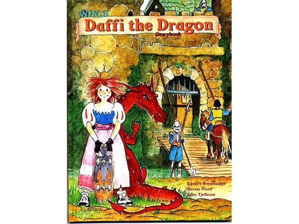 Wings, Daffi The Dragon, Storybook, 3.kl. | Edward Broadbridge | Kieli: Englanti