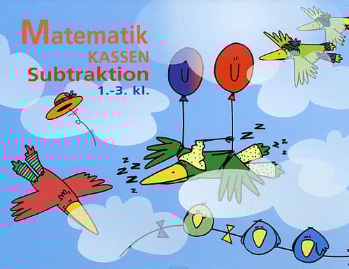 Matematiikkalaatikko, vähennyslasku | Jørgen Ole Knudsen Mette Sand Kristensen Hanne Roed Mette Sand Kristensen Hanne Roed | Kieli: Tanska