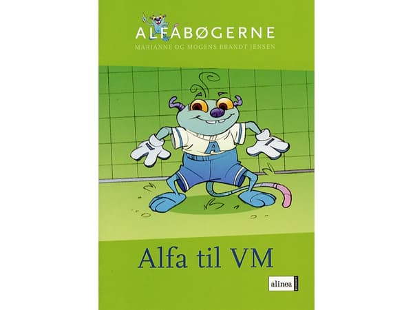 Skrivevejen, Alfabøgerne, Alfa til VM, lette bøger | Marianne og Mogens Brandt Jensen | Språk: Dansk