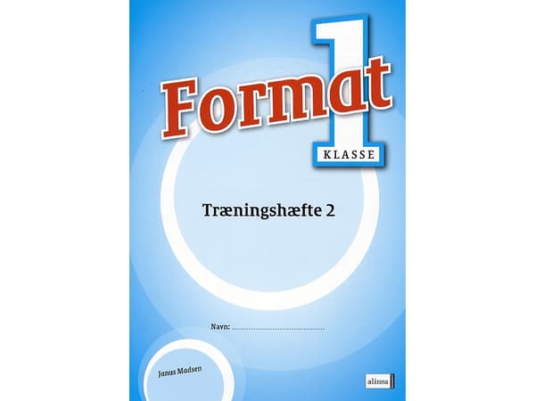 Formaatti 1.kl. Koulutusvihko 2 | Janus Madsen | Kieli: Tanska