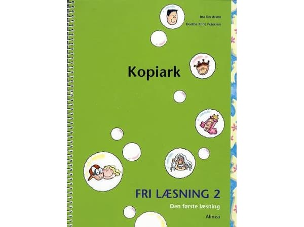 Den første læsning, Fri læsning 2, Kopiark, 2.kl | Ina Borstrøm Dorthe Klint Petersen | Kieli: Tanska