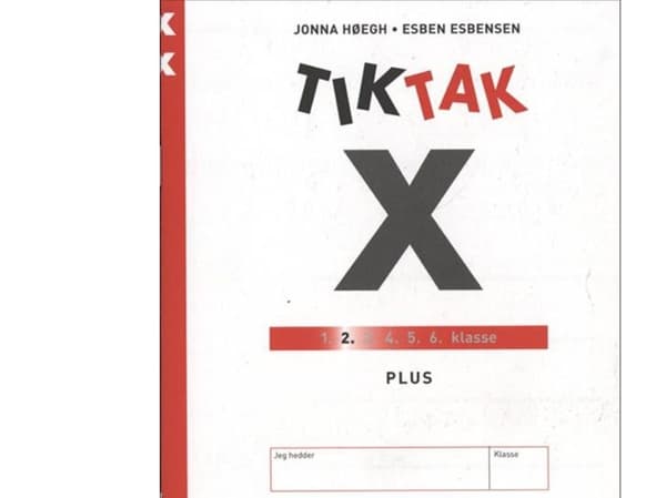 Matematiikka-Tak 2. kl. X-sarja, Plus | Esben Esbensen;Jonna Høegh | Kieli: Tanska
