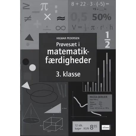 Matemaattisten taitojen koesarja, 3. luokka | Hilmar Pedersen | Kieli: Tanska