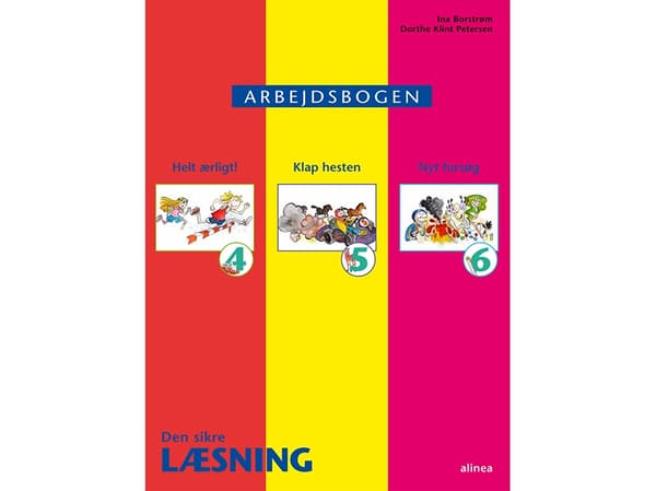 Turvallisen lukemisen työkirja 4,5,6/Web | Ina Borstrøm, Dorthe Klint Petersen | Kieli: Tanska