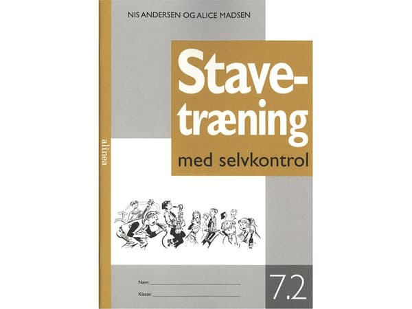 Stavningsträning med självkontroll, 7-2 | Nis Andersen, Alice Madsen | Språk: Danska