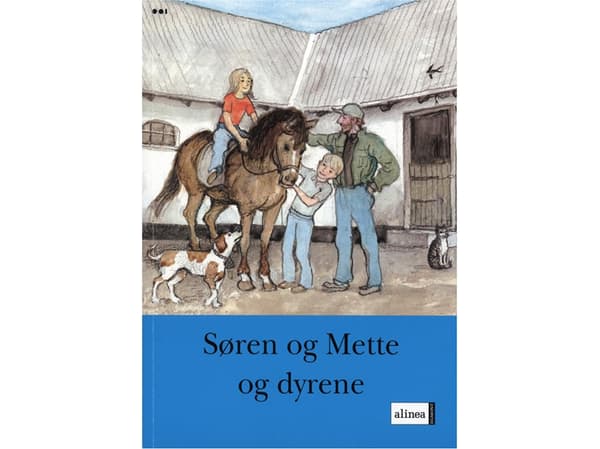 S- ja M-kirjat, vaihe 1, Søren ja Mette ja eläimet | Knud Hermansen, Ejvind Jensen | Kieli: Tanska