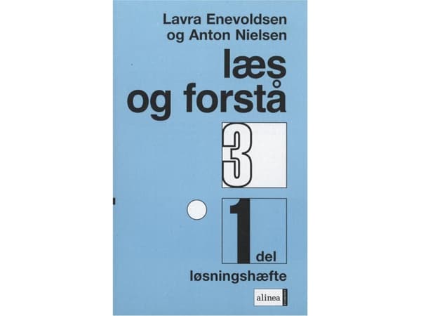 Lue ja ymmärrä 3, 1 ratkaisuvihko | Lavra Enevoldsen, Anton Nielsen | Kieli: Tanska