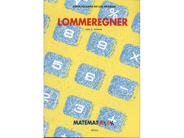 Maths-Tak 1.kl. Laskin | Jesper Folkmar | Kieli: Tanska